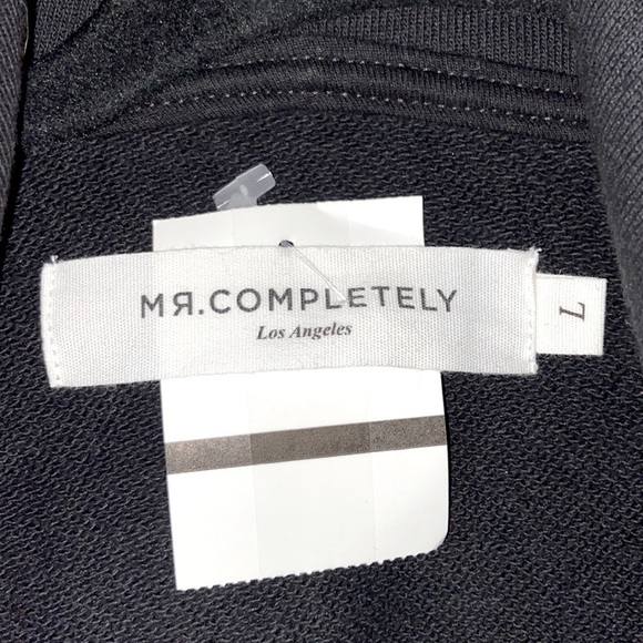 Mr. Completely premium black hoodie w logo size L slightly cropped/oversized​​​​ - Picture 3 of 6